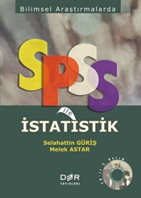 Bilimsel Araştırmalarda SPSS ile İstatistik kapağı