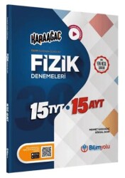 Bilimyolu Yayıncılık TYT 15 AYT 15 Karaağaç Fizik Denemeleri - Bilimyolu Yayıncılık