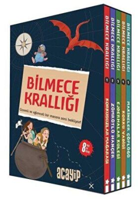 Bilmece Krallığı Seti - 5 Kitap Takım - Kutulu - 2