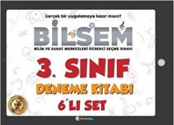 Minik Bilgin Bilsem 3. Sınıf Deneme Kitabı 6`lı Set - Minik Bilgin