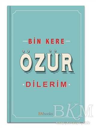 Fabooks Bin Kere Özür Dilerim - FAbooks