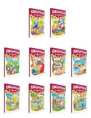 Bıngıldaklar İle Etik Değerlerimiz 10 Kitap Set kapağı