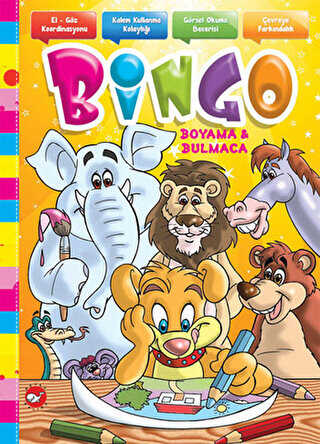 Bingo Boyama ve Bulmaca - Beyaz Balina Yayınları