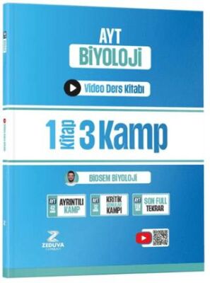 Biosem AYT Biyoloji 1 Kitap 3 Kamp Video Ders Kitabı - 1