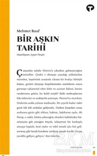 Bir Aşkın Tarihi - Turkuvaz Kitap