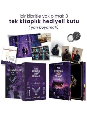 Bir Kibritle Yok Olmak 3 - Hediyeli Yan Boyamalı Kutu - 1