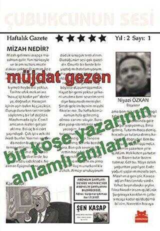 Bir Köşe Yazarının Anlamlı Anıları… - Kırmızı Kedi Yayınevi