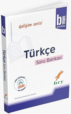 Birey Gelişim Serisi Türkçe B Orta Düzey Video Çözümlü Soru Bankası kapağı