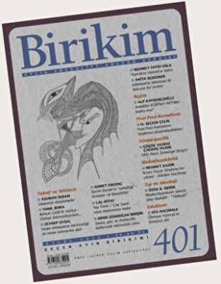 Birikim Aylık Sosyalist Kültür Dergisi Sayı: 401 Eylül 2022 - 1