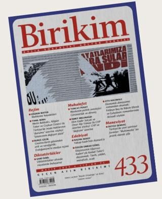 Birikim Aylık Sosyalist Kültür Dergisi Sayı: 433 Mayıs 2025 - 1