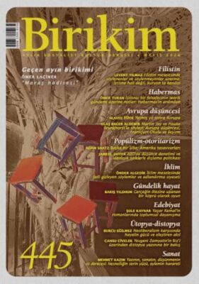 Birikim Aylık Sosyalist Kültür Dergisi Sayı: 445 Mayıs 2026 - 1
