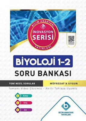 Bilim Anahtarı Yayınları Biyoloji 1-2 Soru Bankası - 1