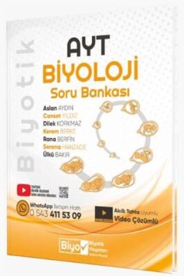 Biyotik Yayınları AYT Biyoloji Soru Bankası - 1