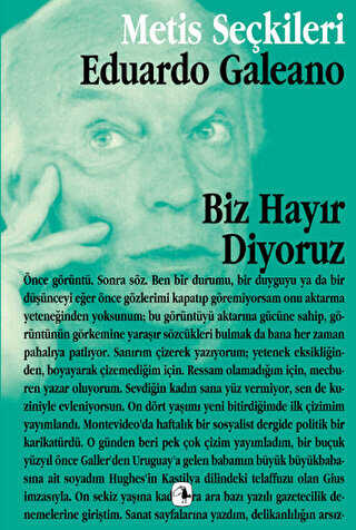 Biz Hayır Diyoruz - Metis Yayınları