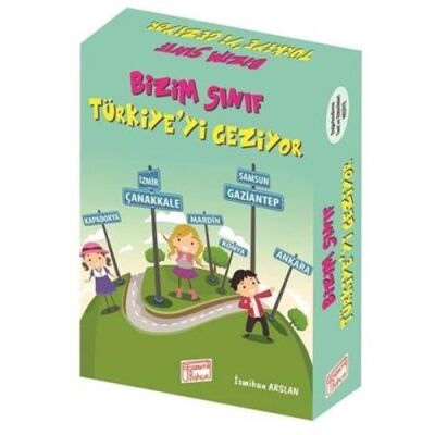 Bizim Sınıf Türkiyeyi Geziyor Serisi 8 Kitap Set - 1