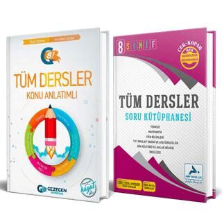 BKM Kitap 8. Sınıf LGS Tüm Dersler Konu Anlatımlı Soru Bankası Seti - 2