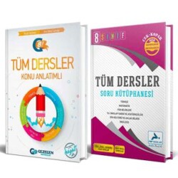 BKM Kitap 8. Sınıf LGS Tüm Dersler Konu Anlatımlı Soru Bankası Seti - BKM Kitap