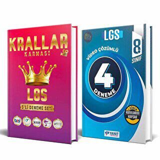BKM Kitap LGS 5 li Deneme + 8. Sınıf 4`lü Fasikül Deneme 1. Dönem Konuları 2 Kitap - 1
