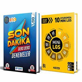 BKM Kitap LGS Son Dakika Ders Ders Denemeler + 8. Sınıf 10 Oturumda Mini LGS 2 Kitap - 1