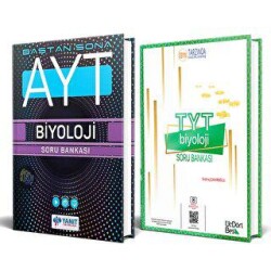BKM Kitap TYT - AYT Biyoloji Soru Bankası Seti İki Kitap Set - BKM Kitap
