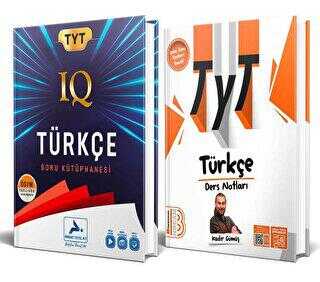 BKM Kitap TYT IQ Türkçe Soru Kütüphanesi + TYT Türkçe Ders Notları Benim Hocam 2`li Set