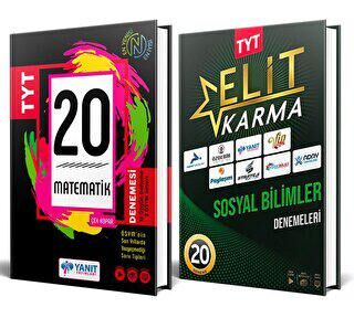 BKM Kitap TYT Matematik Video Çözümlü 20 Branş Deneme + Elit Karma TYT Sosyal Bilimler 20 Branş Deneme 2 Kitap - 1