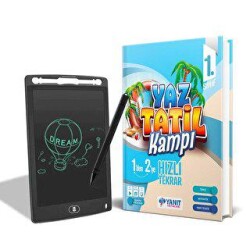BKM Kitap Yanıt 1. Sınıf Yaz Tatil Kitabı + Yazma Tableti Çizim Tahtası Hediyeli - 2