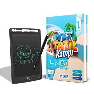 BKM Kitap Yanıt 1. Sınıf Yaz Tatil Kitabı + Yazma Tableti Çizim Tahtası Hediyeli - 2