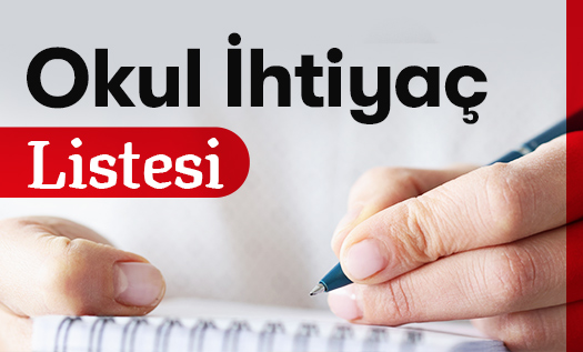 Okul Dönüşü için İhtiyaç Listesi