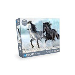 Blue Focus 1000 Parça - Horses BF428 - Blue Focus Yayınları
