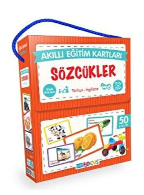 Blue Focus Sözcükler Akıllı Eğitim Kartları - 1
