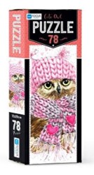 Blue Focus Cute Owl 78 Parça Puzzle - Blue Focus Yayınları
