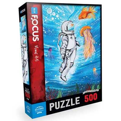500 Parça Puzzle - Sea Stories Deniz Öyküleri Blue Focus