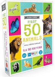First 50 Animals - İlk 50 Hayvan - Blue Focus Yayınları