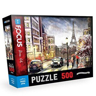 500 Parça Paris Blue Focus Yayınları - 1