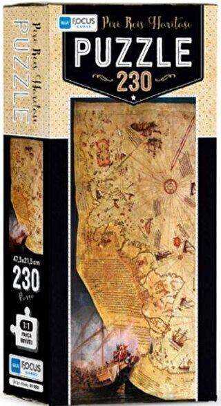 Blue Focus Puzzle Piri Reis Haritası 230 Parça - Blue Focus Yayınları