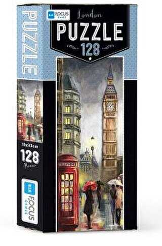 Blue Focus London 128 Parça Puzzle