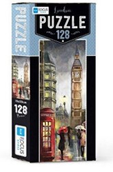 Blue Focus London 128 Parça Puzzle - Blue Focus Yayınları