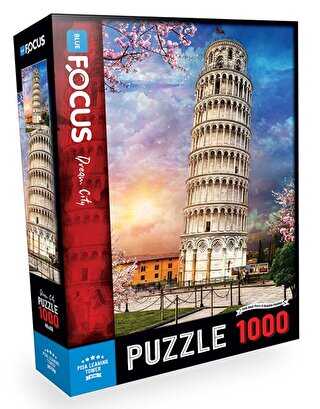 1000 Parça - Pisa Leaning Tower Pisa Kulesi