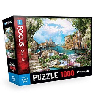 1000 Parça Venice Venedik Blue Focus Yayınları - 1