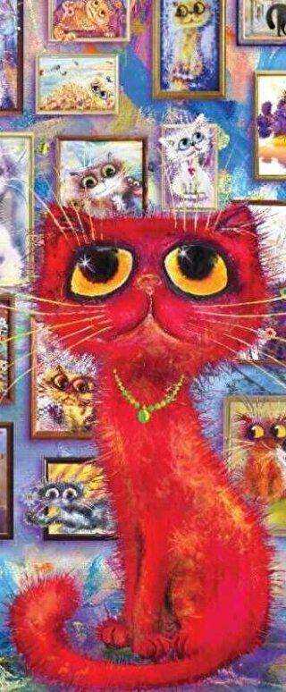 Puzzle Red Cat 78 Parça - Blue Focus Yayınları