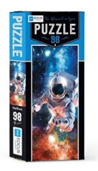 Blue Focus The Astronaut In Space 98 Parça Puzzle - Blue Focus Yayınları