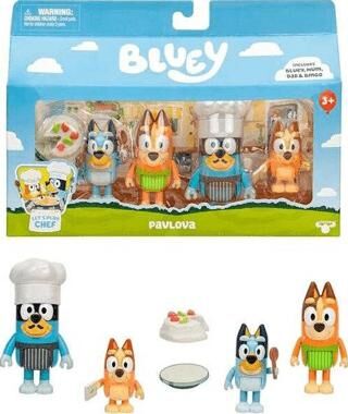 Bluey 4`Lü Figür Set - 1