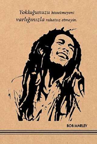 Bob Marley Kraft Defter - Aylak Adam Kültür Sanat Yayıncılık