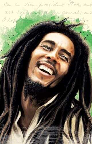 Bob Marley Yumuşak Kapaklı Defter