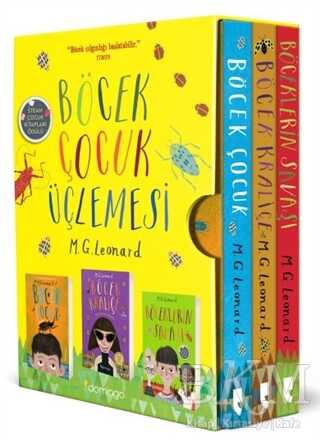 Böcek Çocuk Üçlemesi 3 Kitap Kutulu Set - 2