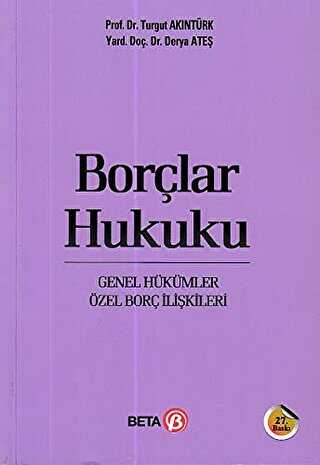 Borçlar Hukuku - Beta Yayınevi