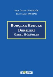 Borçlar Hukuku Dersleri Genel Hükümler - On İki Levha Yayınları