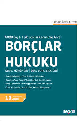 Borçlar Hukuku - Seçkin Yayıncılık