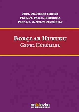 Borçlar Hukuku Genel Hükümler - On İki Levha Yayınları